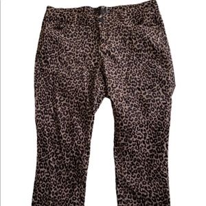 *YMI Super Skinny FOXY pants leopard print size 14